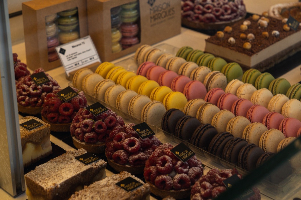 Bakkerijvenster in Paris