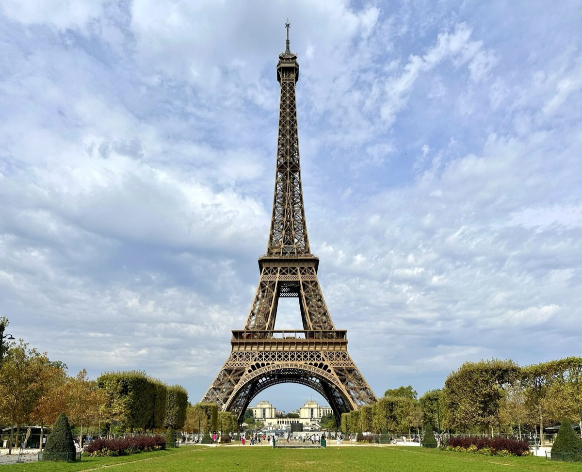 Eiffel Tower from Champs de Mars