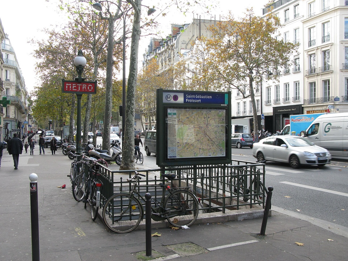 Paris Metro Map