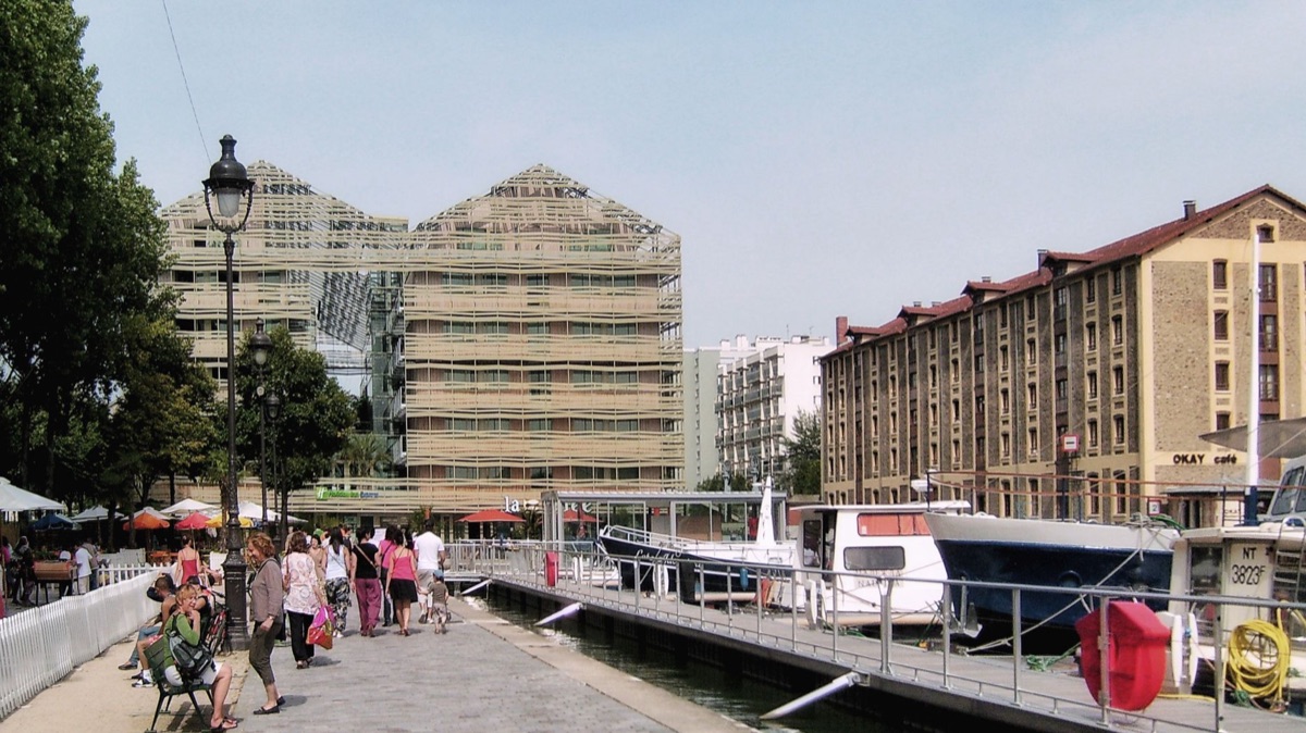 Grande Halle de la Villette entrance