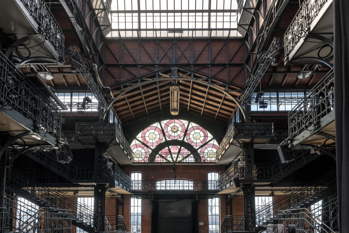 Grande Halle de la Villette interior