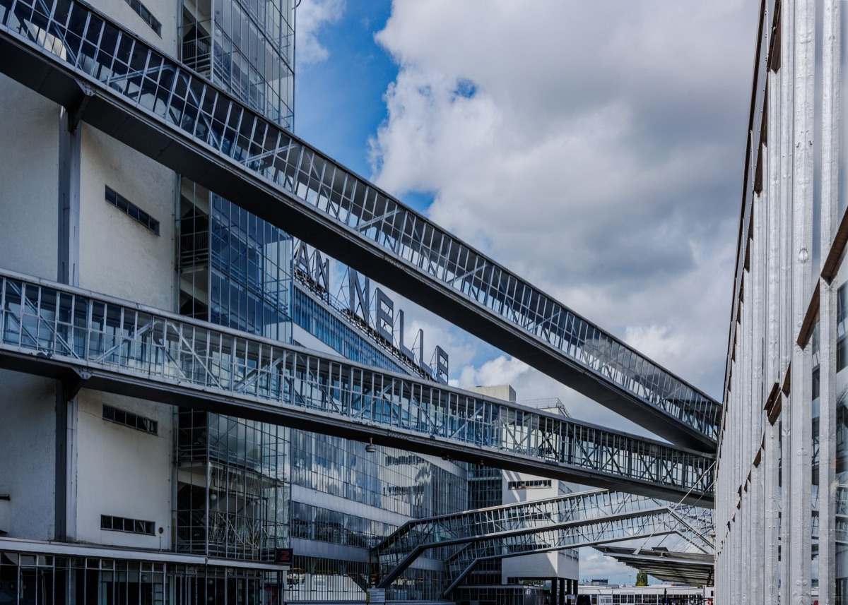 Grande Halle de la Villette Paris exterior