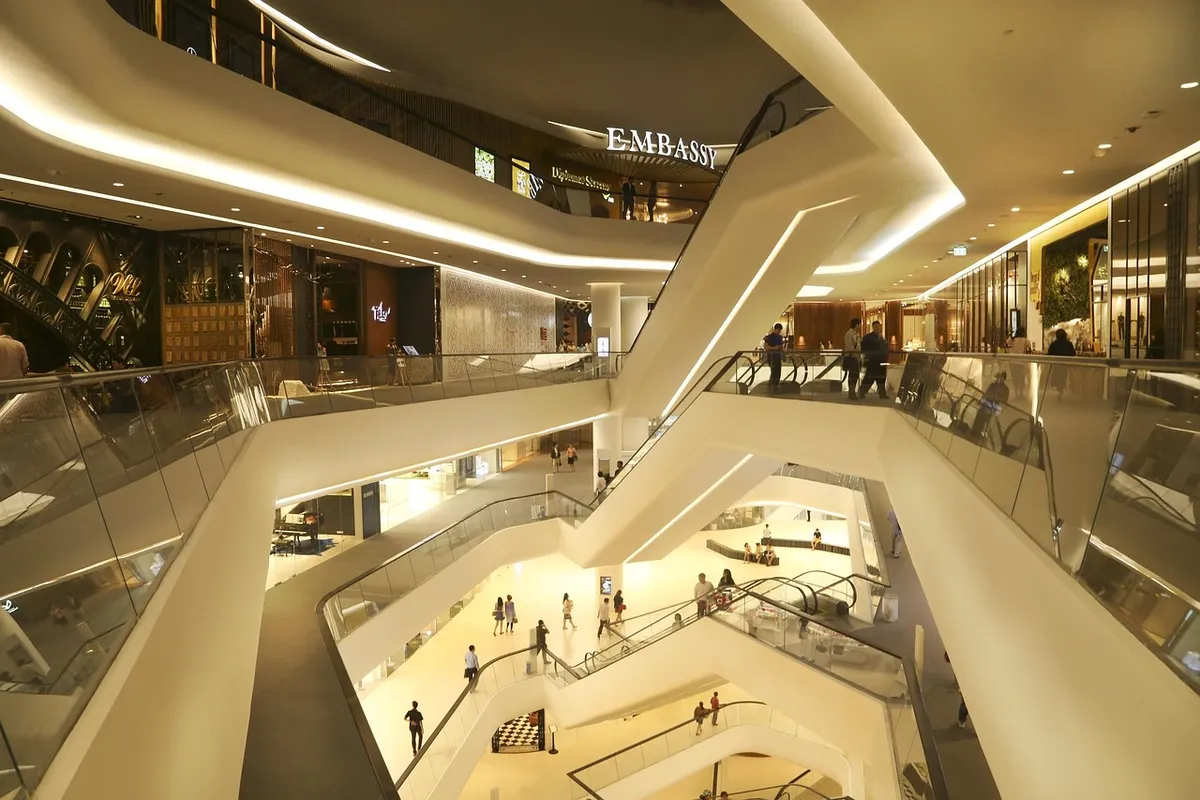 central embassy, mall, store, escalators, shop, bangkok, luxury, shopping, consumerism, department store, brown shopping, brown shop, mall, mall, mall, mall, ma